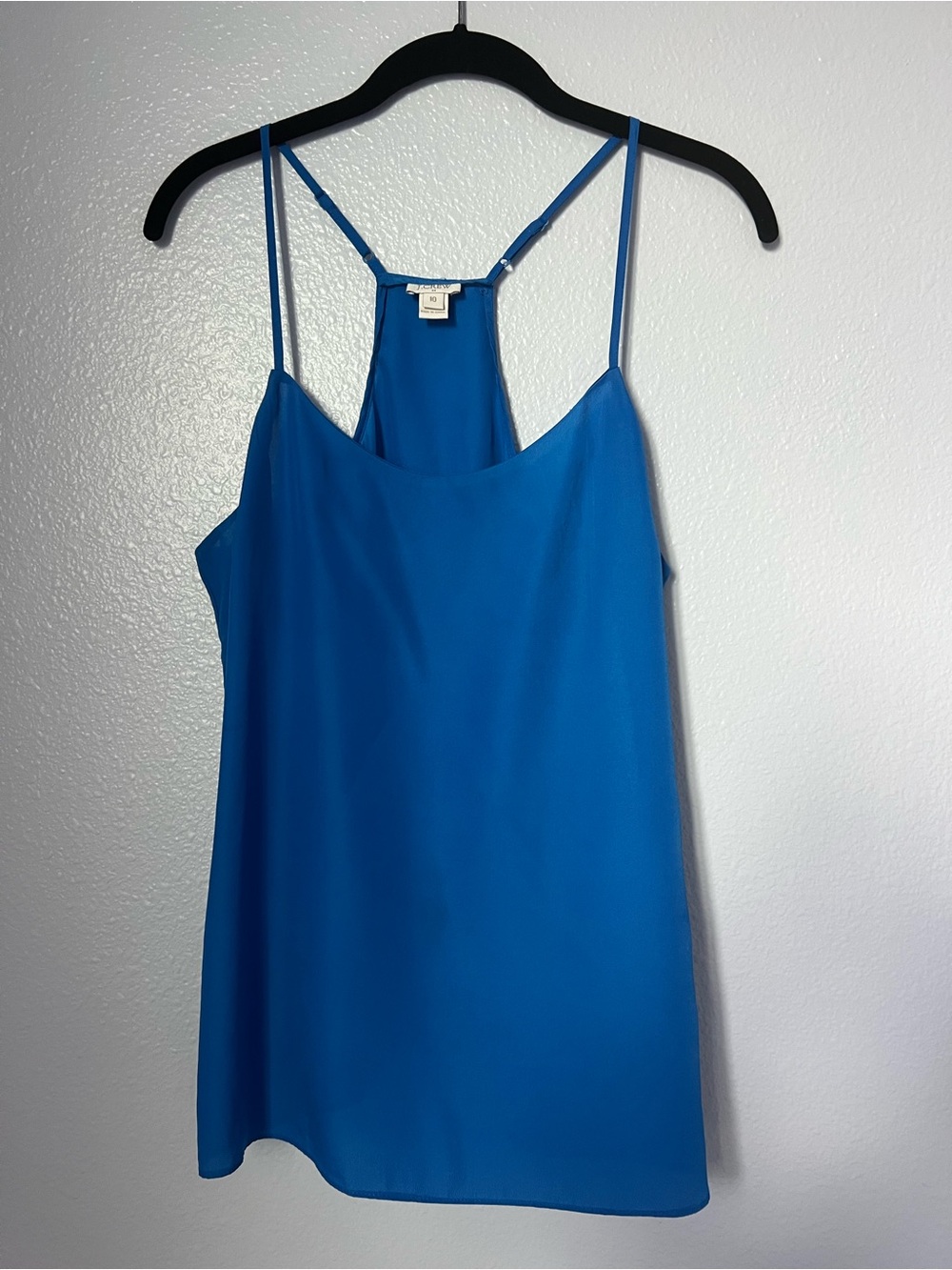 J. Crew Bright Blue Racerback Camisole